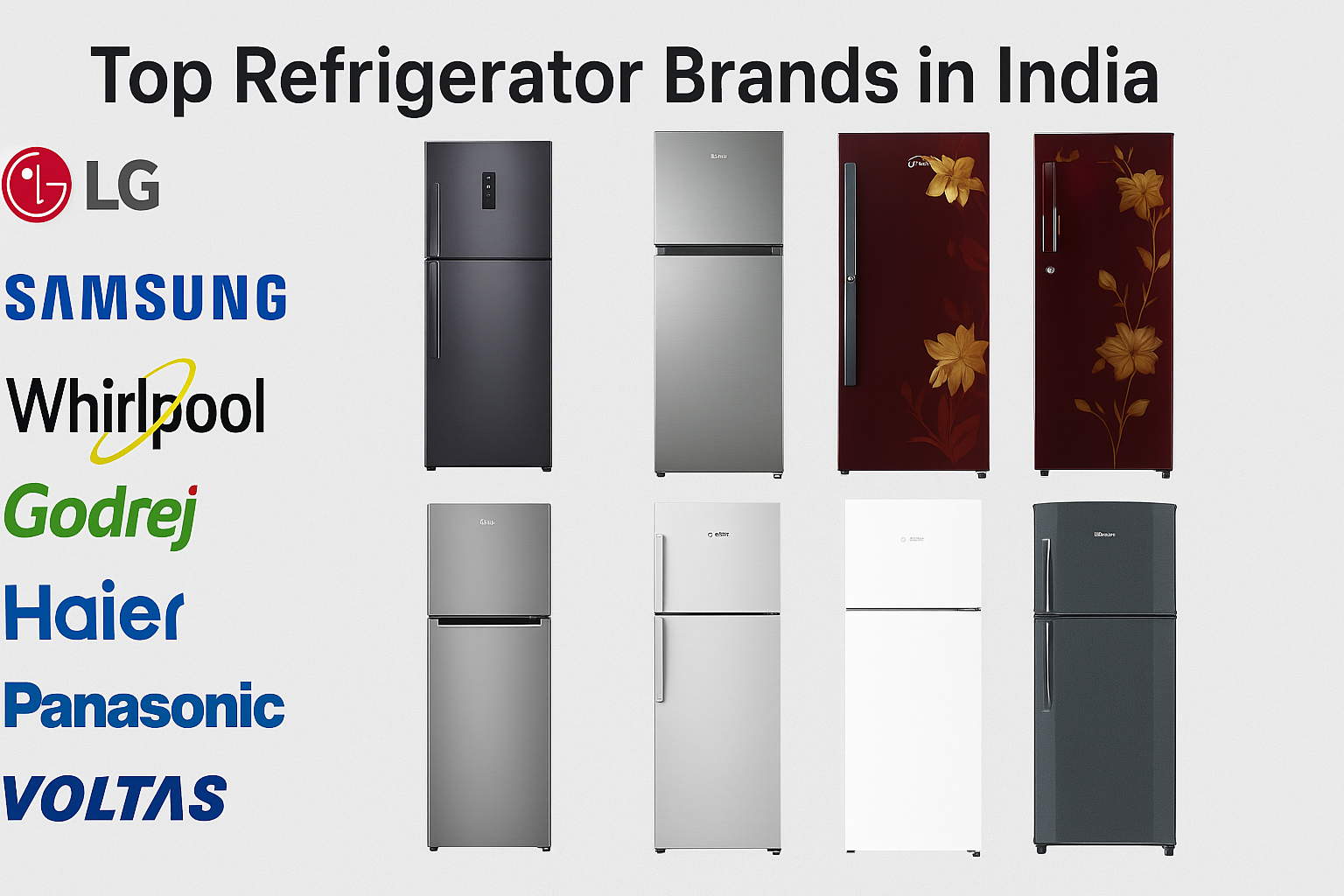 Top Refrigerator Brands in India
